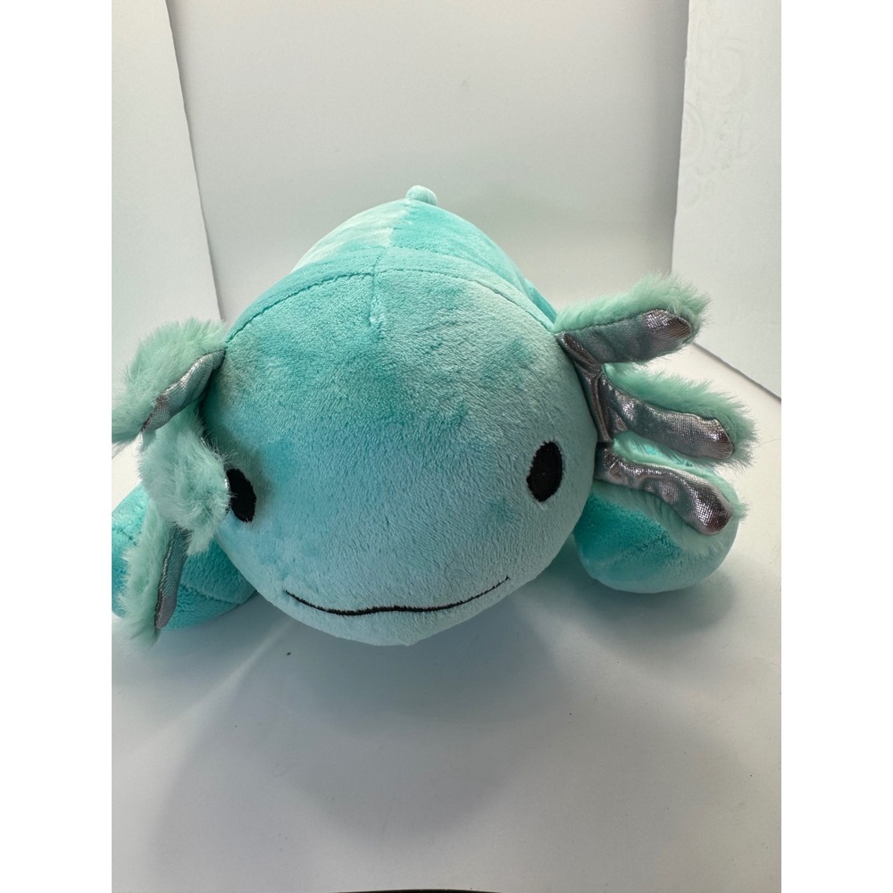 Cute Teal Axolotl Plush Stuffed Animal Toy